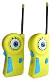 SpongeBob SquarePants Walkie Talkies with Flexible Safety Antenna