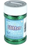 Glitter 4 Ounces-Kelly Green