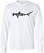 Koloa Surf Shark Logo Long Sleeve Heavy Cotton T-Shirts in Regular, Big & Tall