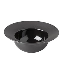 Sasaki Kyoto Black Rimmed Soup Bowl