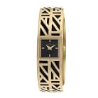 AK Anne Klein Women's Gold-Tone Watch #108606BKGB