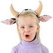 Cow Headband For Child Or Adult - One Size