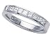 0.50 cts Princess Diamonds Band - Platinum, 14kt White or Yellow Gold FREE GIFT BAG!