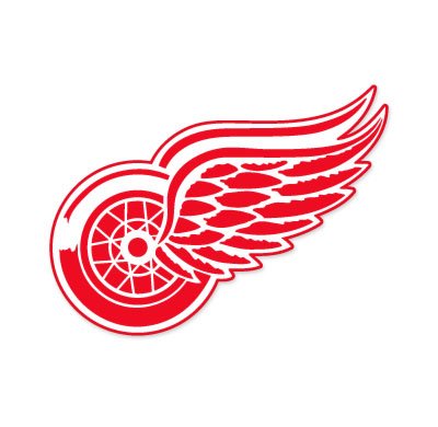 Detroit Red Wings NHL car bumper sticker decal (5