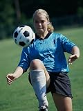 Teenage Girl Playing Keep Ups Photographic Poster Print, 12x16