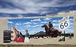 Distinctive Route 66 Mural, Tucumcari, New Mexico - Beautiful Photographic Print by Carol M. Highsmith