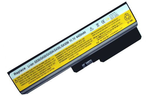 Ejuice New Laptop Replacement Battary for Lenovo G430,g430a,g430l,g430m,g455,g450,g530,g530a,g530m,g550,n500,ideapad G430 Series Laptop Battery,replacement for Lenovo FRU 42t4585,asm 42t4586,l08o4c02,l08o6c02,l08l6c02,l08s6c02,51j0226,4400mah, 11.1v,6cells