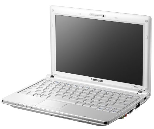 Samsung NC10-14GW 10.2-Inch Netbook (1.6 GHz Intel Atom Processor, 1 GB RAM, 160 GB Hard Drive, 6 Cell Battery,  XP Home) White image