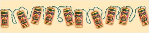 Childrens Toyshop  Toys : 14 Foot Tiki Party Lights