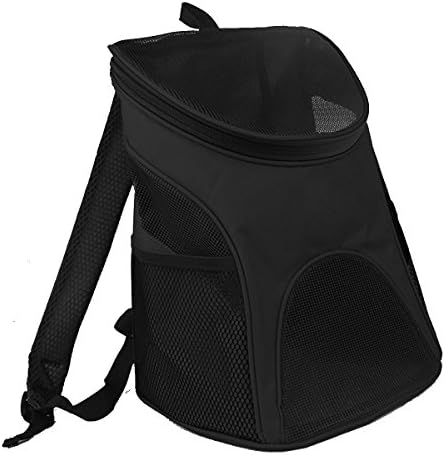JANMO Pet Carriers Airline Approved Backpack Front for Small Medium Dogs and Large Dog(Small , Black) by JANMO