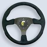 Sparco (015R383PSN) 383 Suede Steering Wheels - 330mm Black