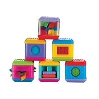 Fisher-Price Peek-a-Blocks: Touch Sensations Blocks
