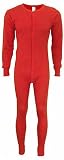 Indera Tall Man Union Suit in Red