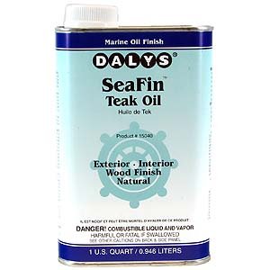 Amazon.com: Dalys SeaFin Teak Oil, teak oil, interior, quart: Sports