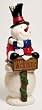 Snowman Welcome Statuary