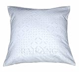 2pcs set Royal Look Home furnishing Cushion Cover With Hand Work & Cut Work (Size: 16 x 16 Inches)