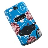 Crystal Hard BLUE Cover Case with DAISY FLOWERS Design for Sony Ericsson W518 AT&T + Swivel Belt Clip Crystal Hard BLUE Cover Case with DAISY FLOWERS Design for Sony Ericsson W518 AT&T + Swivel Belt Clip