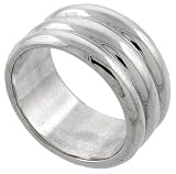 Sterling Silver Domed Ring