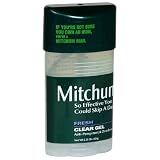 Mitchum Anti-Perspirant & Deodorant, Clear Gel, Fresh, 2.25 oz (63 g) (Pack of 6)
