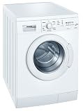 Produkt-Bild: Siemens WM12E164 Frontlader Waschmaschine / A+ A / 1200 UpM / 6 kg / wei&szlig; / Mengenautomatik / Super15-Programm