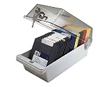 Diskette Storage Box Lockable - Holds 50 Diskettes