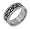 8mm Wide Mens and Womens Titanium Black Enameled Celtic Knot Wedding Band Ring Size 6(Size 6,7,8,9,10,11,12)