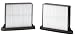 Bosch VAC012 Vaccum Air Filters (Pack of 2)