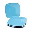 sengWare Set of 4 Square Dinner Plates - Heaven