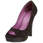 Madden Girl Women's Estevan Open Toe Platform Pump,Black,7 M US