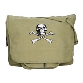 Vintage Style Army Messenger Shoulder Bag