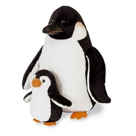 Nounours B�b� Maman Pingouin Peluche 32cm