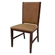 Set of 4 Microfiber Side Chairs - Espresso