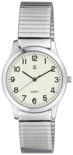 MTS Herrenuh, Edelstahl Flexband Leuchtzifferblatt Basic Line, Nr. 1565.7997 Preisvergleich