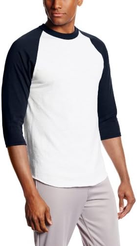 MJ Soffe Men's 3/4 Sleeve Baseball Jersey