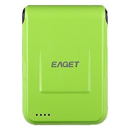 Eaget 8000mAh 3 Outputs Backup External Battery Pack Charger High Capacity Power Bank Charger Rechargeable Charger for iPhone 5 4S 4 3GS 3G,iPod;Android Smartphones: HTC Sensation / Samsung Galaxy S3,S3,Samsung Galaxy Series Smartphones / Motorolaoid / LG Optimums,PSP,MP3 MP4 MP5 Players,Digital Cameras,DV Recorders,PSP,Nintendo DS,Kindle Fire,Kindle Touch,Nook Color Green