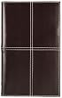 Filofax Classic Chocolate Slimline Organizer - FF-024034