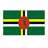Dominica 3ft x 5ft Polyester Flag