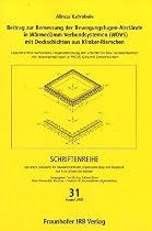 Beitrag zur Bemessung der Bewegungsfugen-Abst&auml;nde in W&auml;rmed&auml;mm-Verbundsystemen (WDVS) mit Deckschichten aus Klinker-Riem