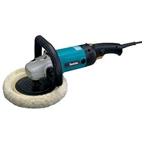 Makita 9227C 7-Inch Hook and Loop Electronic Polisher/Sander