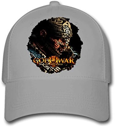 Youth/Adult God of War 3 Remastered Ghost of Sparta Adjustable Cotton Baseball Cap Hat Gray
