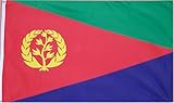 Eritrea National Country Flag - 3 foot by 5 foot Polyester (New)