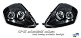 00-05 Mitsubishi Eclipse Projector Headlight Black Housing