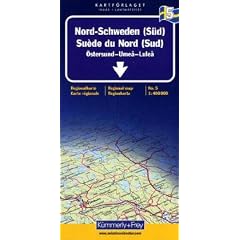Northern Sweden: South (Regional Maps - Sweden)