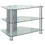 LINX Glass LCD/Plasma TV Table - up to 42" LCD/Plasma