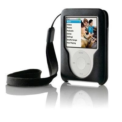 Belkin Leather Case for iPod nano 3G (Black)
