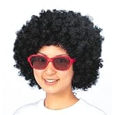 ジャンボアフロヘアー 黒