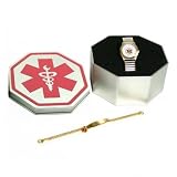 Medical Emergency ID Info Bracelet & Watch Jewelry