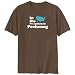 T-Shirt Brown  In The Usa It Is Spoken In Pecheneg  Languaje