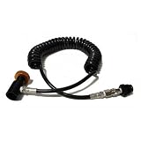 Paintball 32 Degrees Coil Remote Heavy Duty with on/off & Quick Disconnect