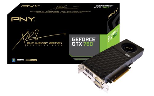 PNY NVIDIA GeForce GTX 760 2GB GDDR5 2DVI/HDMI/DisplayPort PCI-Express Video Card (VCGGTX7602XPB) On Sale